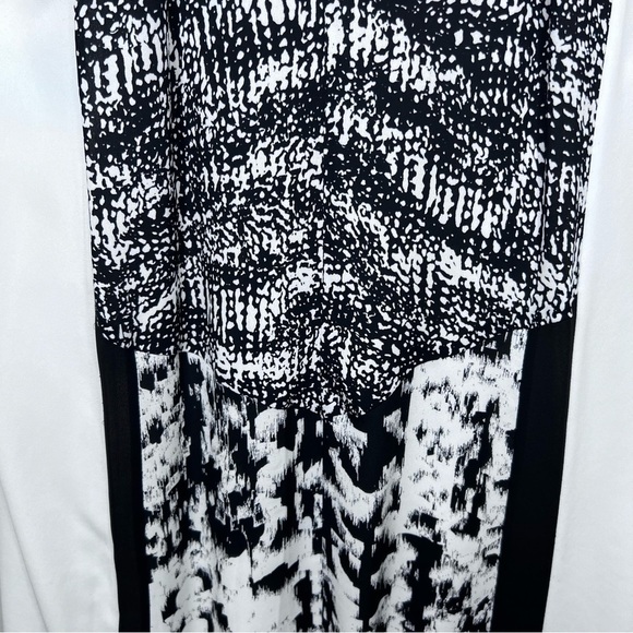 Bcbg Maxazria Ava Color Block Printed Dress Size Small - Picture 9 of 14